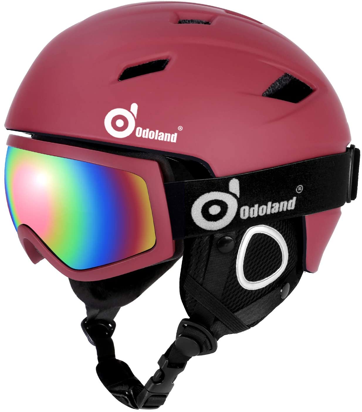 odoland snow ski goggles Odoland Snow Ski Helmet and Goggles Set – allseasonplay